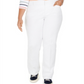 Calça jeans plus size meia-noite feminina Charter Club, branca, tamanho 24W