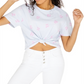 Rebellious One Junior's Chill Out Crop Top Azul Tamanho XS