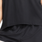 Regata Nike Feminina Stretch com Absorção de Umidade Texturizada, Sem Mangas, Gola Redonda, Active Wear, Plus, Preta, Tamanho GG