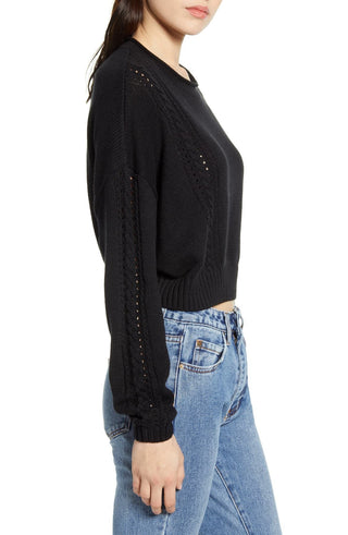 Suéter Billabong Night Falls Feminino Preto Tamanho Médio