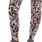 Calça jogger feminina Calvin Klein Leopard Performance cinza tamanho 2XL