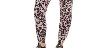 Calça jogger feminina Calvin Klein Leopard Performance cinza tamanho 2XL