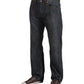 Calça jeans Levi's masculina, folgada, reta, azul, tamanho 36x32