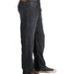 Calça jeans Levi's masculina, folgada, reta, azul, tamanho 36x32