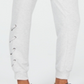 Calça jogger feminina Ideology Plus Fitness Workout, branca, tamanho XX-G
