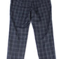 Calça social masculina xadrez elástica Lauren Ralph Lauren, tamanho azul-marinho, 34x34