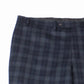 Calça social masculina xadrez elástica Lauren Ralph Lauren, tamanho azul-marinho, 34x34
