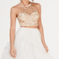 Diga Sim ao Baile Top Curto Bordado Feminino Branco Tamanho 1