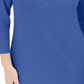 Camisa Henley Manga 3/4 Feminina Karen Scott Azul Tamanho M