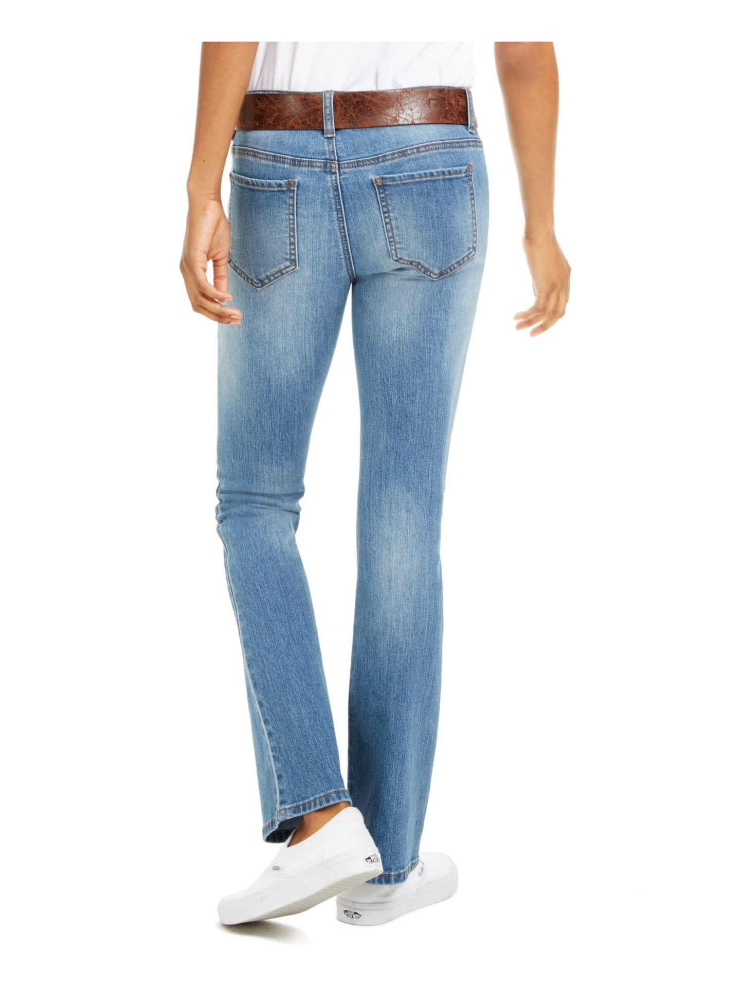 Calça jeans stretch bootcut Dollhouse Juniors True Kolors azul tamanho 7