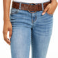 Calça jeans stretch bootcut Dollhouse Juniors True Kolors azul tamanho 7