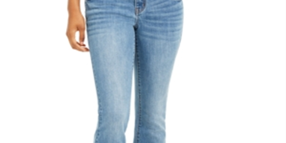 Calça jeans stretch bootcut Dollhouse Juniors True Kolors azul tamanho 7
