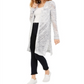 Cardigan Pointelle do Iot Juniors - Jeans Spacedye Azul Tamanho Grande