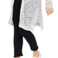 Cardigan Pointelle do Iot Juniors - Jeans Spacedye Azul Tamanho Grande