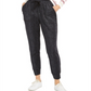 Calça jogger feminina INC International Concepts Sparkle preta tamanho XS