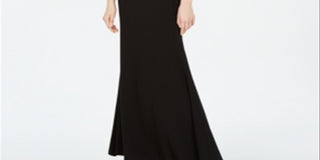 Vestido Calvin Klein Illusion Yoke Popover Feminino Preto Tamanho 4