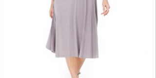 Vestido feminino Jessica Howard Petite e jaqueta estampada com glitter, cinza, tamanho 12 P