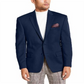 Casaco esportivo masculino de lã/cashmere de luxo Lauren Ralph Lauren, corte clássico, azul-marinho brilhante, tamanho 43