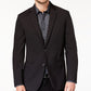 Casaco esportivo elástico luxuoso masculino Alfani, preto, tamanho médio