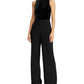 Macacão Ralph Lauren Feminino Sem Mangas Gola Alta Perna Larga Preto Tamanho 10