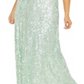 Vestido Blusão Feminino Plus Size com Lantejoulas da B Darlin, Verde, Tamanho 24