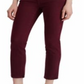 Calça jeans feminina Ralph Lauren reta, tamanho 10, cor vinho