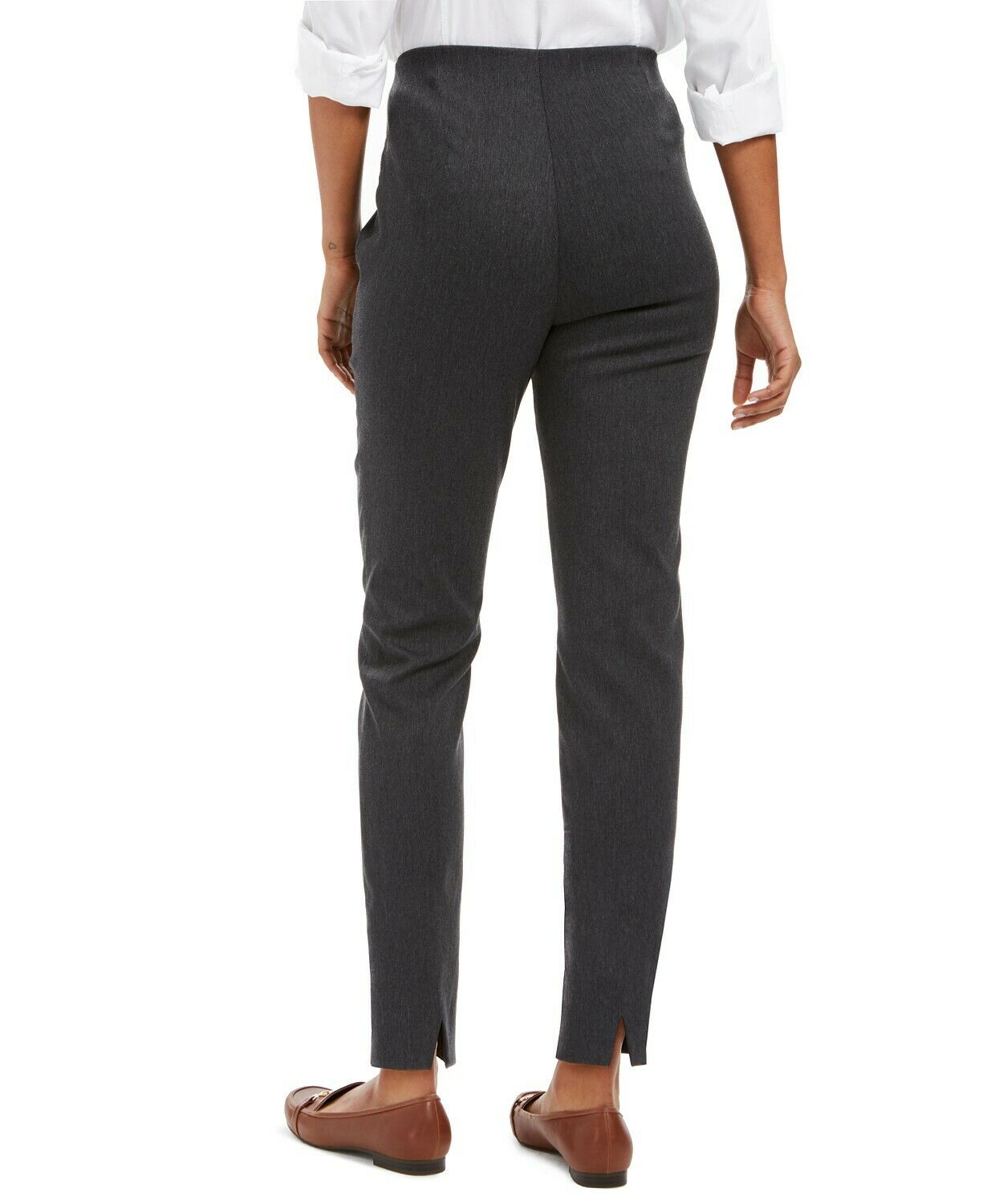 Calça skinny Chelsea Tummy Control feminina Charter Club, cinza, tamanho 8