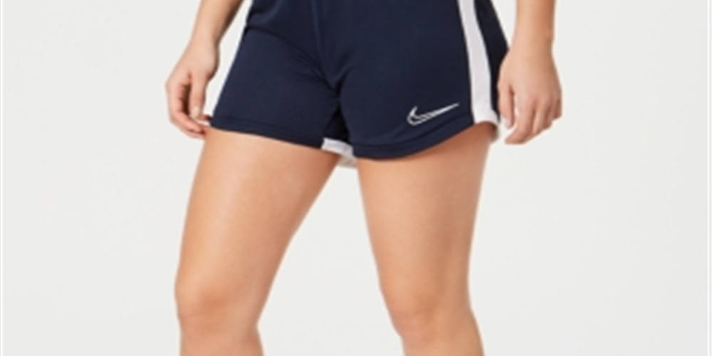 Shorts de corrida e fitness feminino Nike, azul, tamanho pequeno