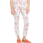 Calça jeans Capri Bristol com estampa floral feminina Charter Club, branca, tamanho 4