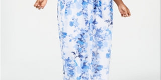 Vestido longo sem mangas feminino JESSICA HOWARD azul tamanho 20W