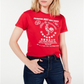 Camiseta feminina Mad Engine Mighty Fine Juniors Sriracha Graphic, vermelha, tamanho pequeno