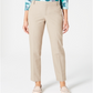 Calça feminina Charter Club Petite Slim-Leg, bege, tamanho 8 P