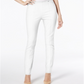 Calça skinny feminina Alfani Petite Pull-on, branca, tamanho 12 P