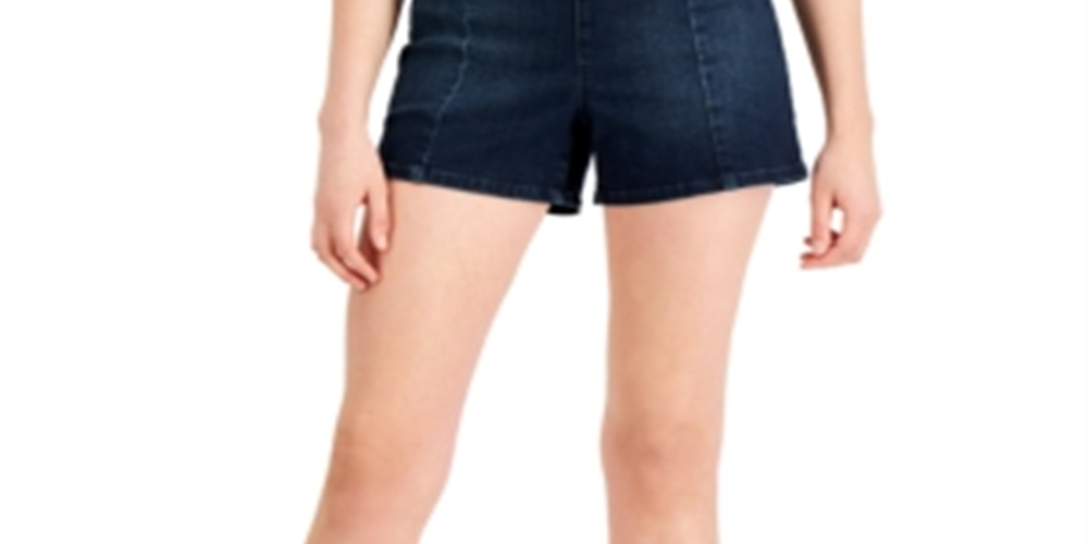 Shorts jeans femininos INC International Concepts, azul, tamanho 2