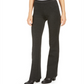 Calça feminina estilo bota ponte cinza escuro tamanho XS
