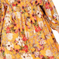 Vestido longo floral plus size INC feminino, amarelo, tamanho 3X