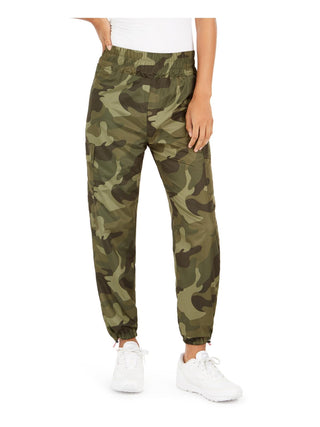 Calça jogger feminina camuflada infantil Almost Famous, verde, camuflada, tamanho GG
