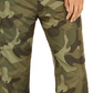 Calça jogger feminina camuflada infantil Almost Famous, verde, camuflada, tamanho GG