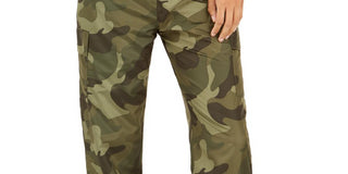 Calça jogger feminina camuflada infantil Almost Famous, verde, camuflada, tamanho GG