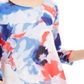 Blusa Alfani Feminina Super Aquarela Túnica Azul Tamanho Petite S