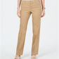 Calça jeans feminina Charter Club Petite, cáqui perfeito, tamanho 2P