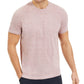 Camiseta masculina com bolso mesclado Sun + Stone vermelha tamanho XXL