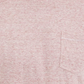 Camiseta masculina com bolso mesclado Sun + Stone vermelha tamanho XXL