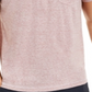 Camiseta masculina com bolso mesclado Sun + Stone vermelha tamanho XXL