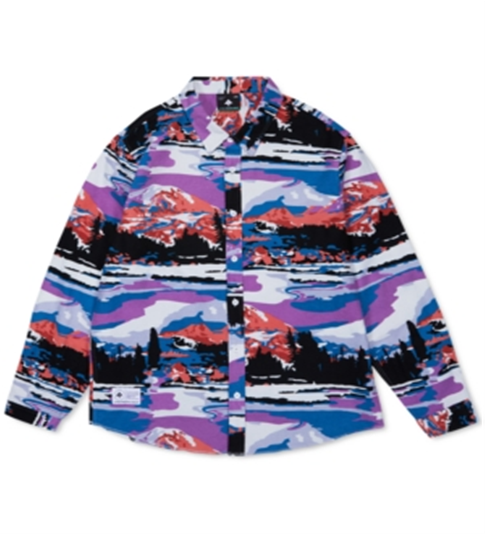 Camisa de flanela Alpine Divine masculina LRG, coral, multicolorida, azul, tamanho XL