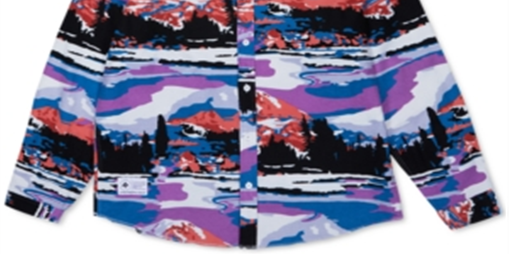 Camisa de flanela Alpine Divine masculina LRG, coral, multicolorida, azul, tamanho XL