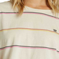 Camiseta feminina Billabong Soul Babe 2 de manga curta, branca, tamanho pequeno