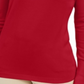 JM Collection Suéter feminino com decote em V e mangas enfeitadas, tamanho X-S