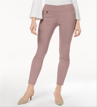 Calças Alfani Femininas Petite, Controle de Barriga Sk Pottery Clay Tamanho 2P