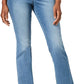 Calça jeans feminina Charter Club Prescott Bootcut, lavagem Astor, tamanho 10S